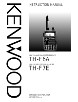 Kenwood TH-F7E User manual