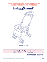 Baby Trend 1305 User manual