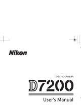 Nikon D7200 User manual