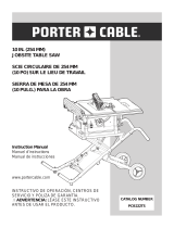 Porter-Cable PCB222TS User manual