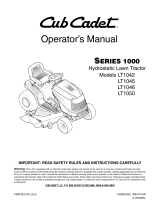 Cub Cadet LR1045 User manual