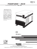 Lincoln Electric 455 M User manual