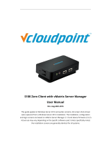 vCloudPoint S100 User manual