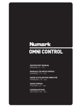 Numark OMNI CONTROL Quick start guide