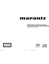 Marantz SA7001 User manual