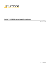 Lattice Semiconductor ispMACH 4256ZE User manual