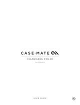 Case-mate CHARGING FOLIO User manual