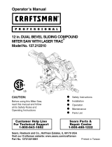 Craftsman Professional 137.212210 User manual