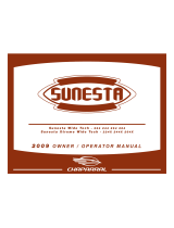 Chaparral 2009 Sunesta Wide Tech 244 Owner's manual
