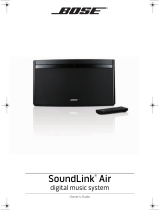 Bose SoundLink wireless music system Owner's manual