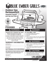 BLUE EMBER GRILLS FG50069 Assembly Manual And Use And Care