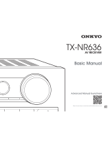 ONKYO TX-NR636 User manual