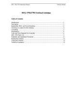 Tarheel Antennas MFJ-1792 User manual