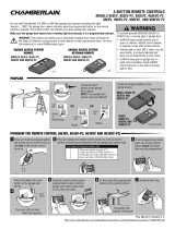 Chamberlain 953EVC User manual