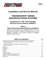 Hastings HR Series Installation and Service Manual
