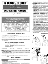 Black & Decker HTD22SW Hedge Hog XB User manual
