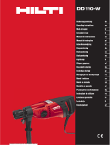 Hilti DD 110-W Operating Instructions Manual