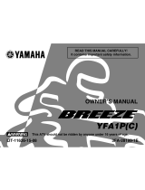 Yamaha BREEZE YFA1C Owner's manual