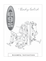 Body Solid G9S Assembly Instructions Manual
