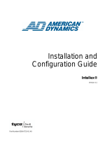 American Dynamics Intellex Intellex LT Installation And Configuration Manual