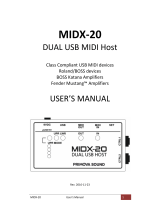 Primova MIDX-20 User manual