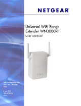 Netgear WN3000RP User manual