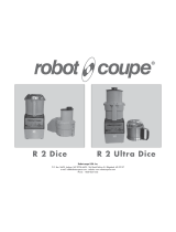 Robot Coupe R 2 Ultra Dice User manual
