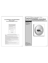 JADO Borma 814 707 Series Installation guide