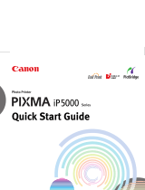Canon iP5000 - PIXMA Color Inkjet Printer Quick start guide