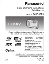 Panasonic DMC-FT5 Basic Operating Instructions Manual