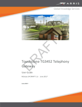 Arris Touchstone TG1662G User manual