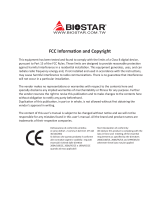 Biostar TA320-BTC User manual