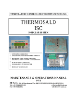 3E S.r.l. THERMOSALD ISC Maintenance & Operation Manual