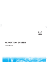 Mazda Navigation system Owner's manual