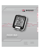 Sigma ROX 9.0 User manual