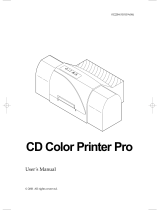 Primera CD Color Printer Pro User manual