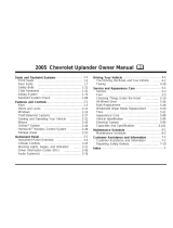 Chevrolet Uplander Owner's manual