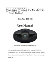 Dash Cam Cyclops 4SK108 User manual