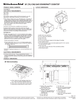 KitchenAid KGCD807X Dimension Manual