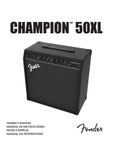 Fender Champion 50XL Owner's manual