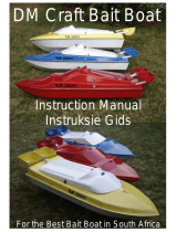 DM Craft Bait Boat Vip User manual