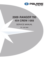 Polaris Ranger 6X6 700 EFI 2006 User manual