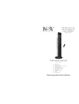 NSA TF-21RC User manual