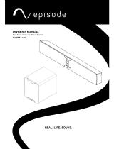 Episode ES-SNDBR-2.1-BLK User manual