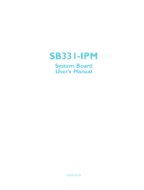 DFI SB331-IPM User manual