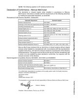 MerCruiser Sterndrive 5.0 MPI User manual