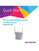 Netgear EX3700 User manual