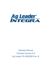 Ag Leader Integra Display User manual