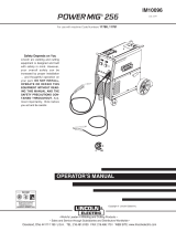 Lincoln Electric POWER MIG 256 User manual