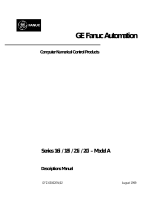 GE Series 18i User manual